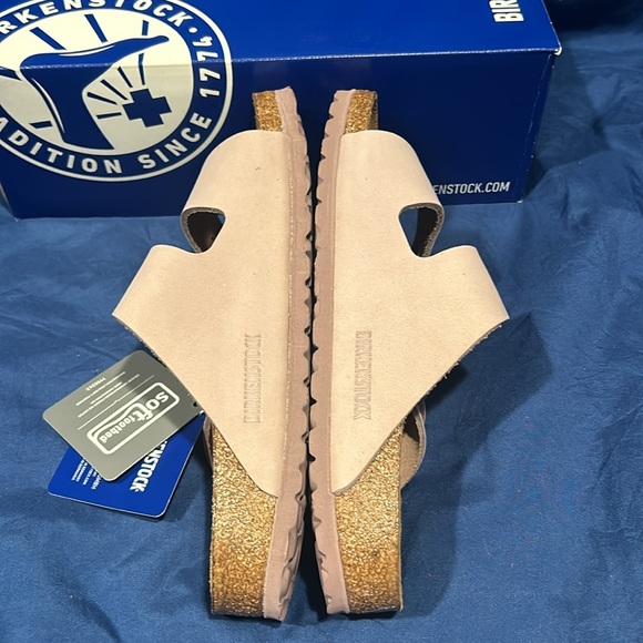 Birkenstock- Arizona BS, Yomo Lilac, Nubuk Leather, 7 women QS - Picture 3 of 6